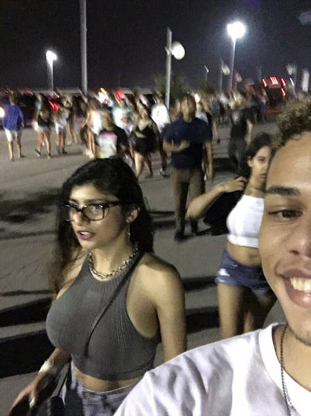 Looks Like Mia Khalifa Finds Taking Selfies With Her Offensive