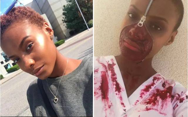 Halloween Makeup Is What Nightmares Are Made Of