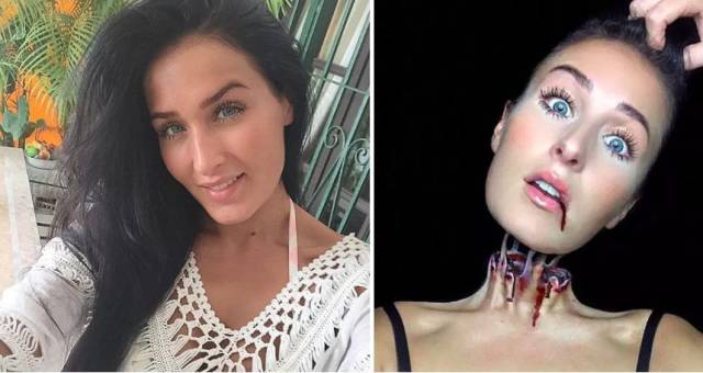 Halloween Makeup Is What Nightmares Are Made Of