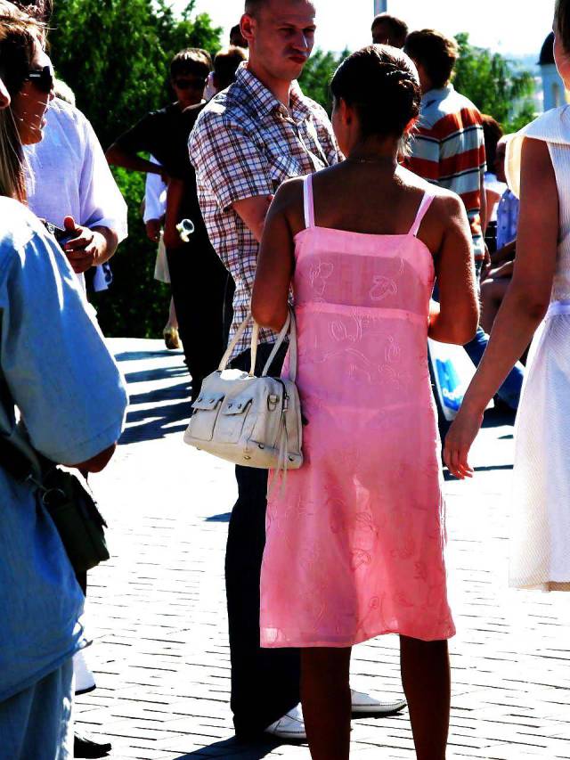 You Can See Through These Girls’ Clothes!