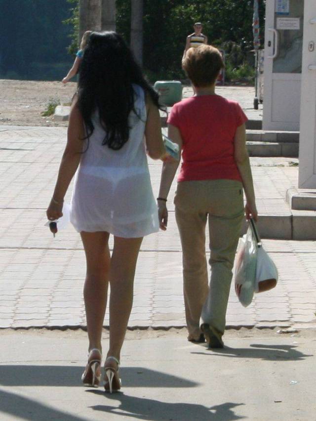 You Can See Through These Girls’ Clothes!