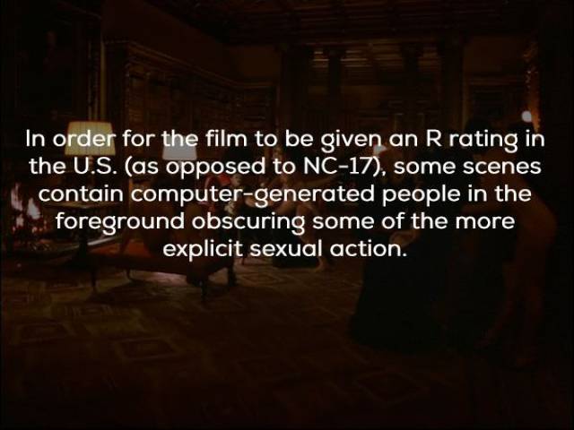 Mildly Arousing Facts About “Eyes Wide Shut”