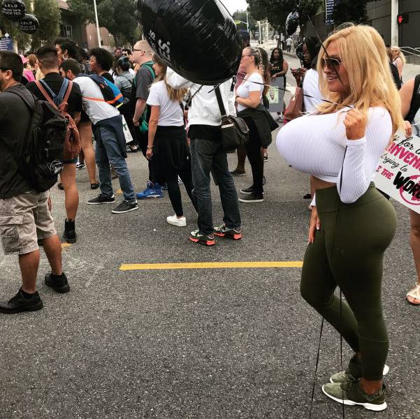 Allegra Cole And Her Two Giant Boobs