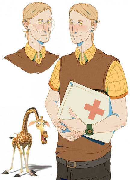 What If All Cartoon Characters Turned Into Humans