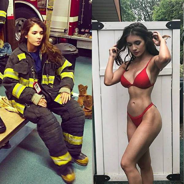 Uniform Ladies Don’t Always Wear Their Uniforms