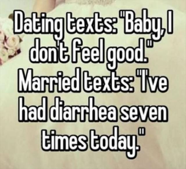 Married Life Is Not Even Close To Dating Life