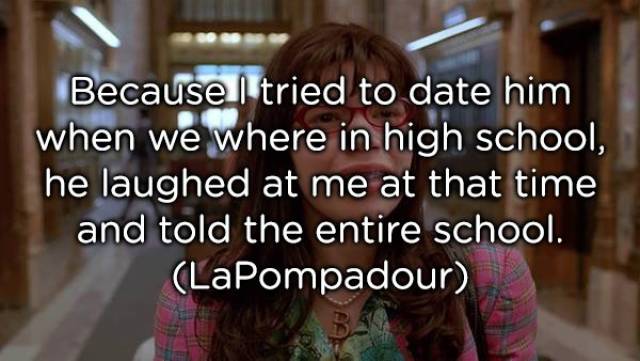 Sometimes Sex Happens For Some Hideous Reasons…