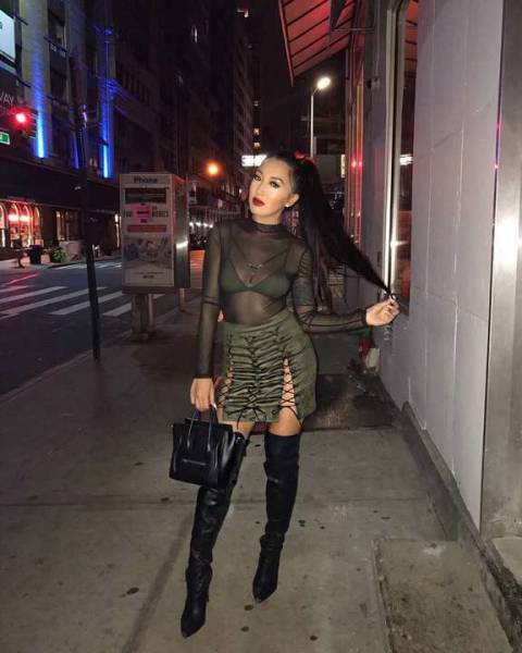 Mesh Dresses Can Hide Very Little From You