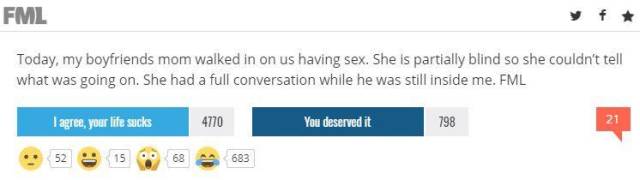 FML Stories That Make People Regret Everything