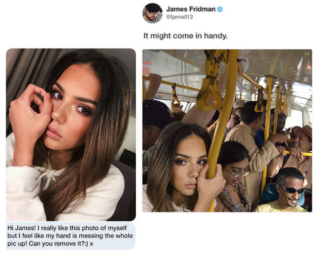 More Masterpieces Made By The Famous Photoshop Troll James Fridman