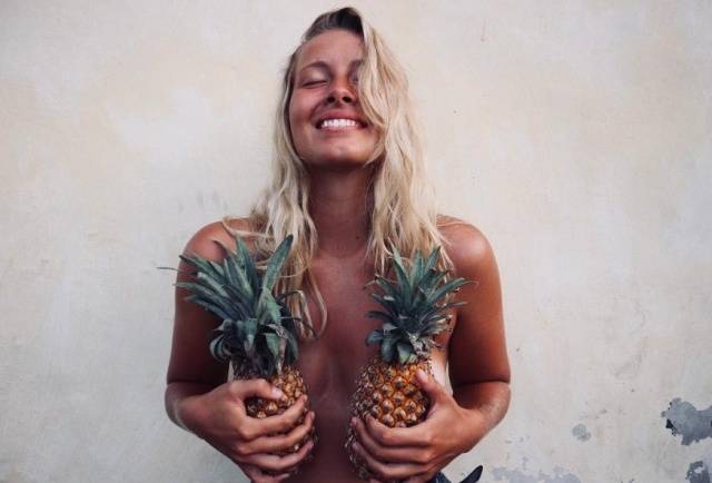 Pineapple Boobs Is A Trend That’s Screaming Summer