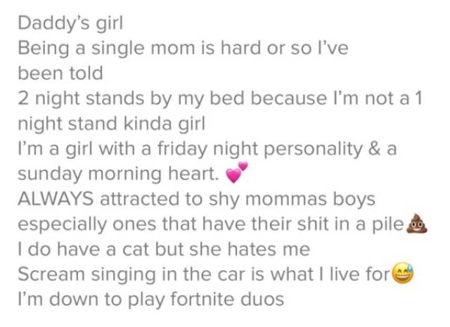 Tinder Is Not Where You Come For Shame