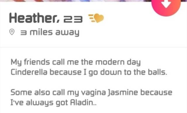 Tinder Is Not Where You Come For Shame