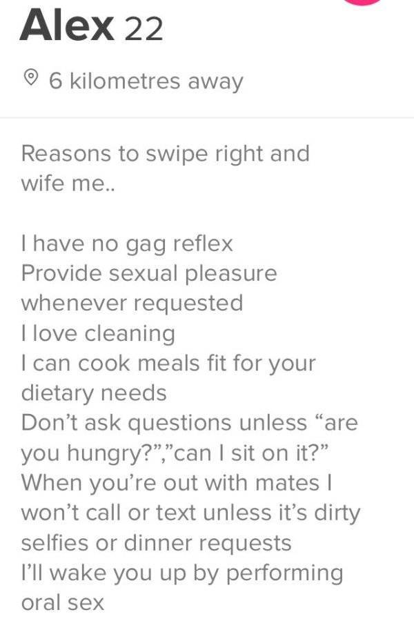 Tinder Is Not Where You Come For Shame