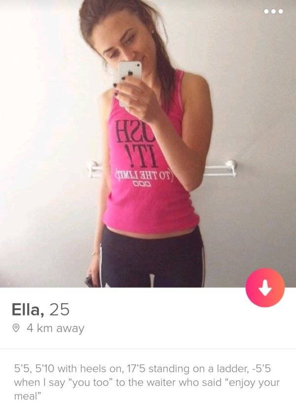 Tinder Is Not Where You Come For Shame