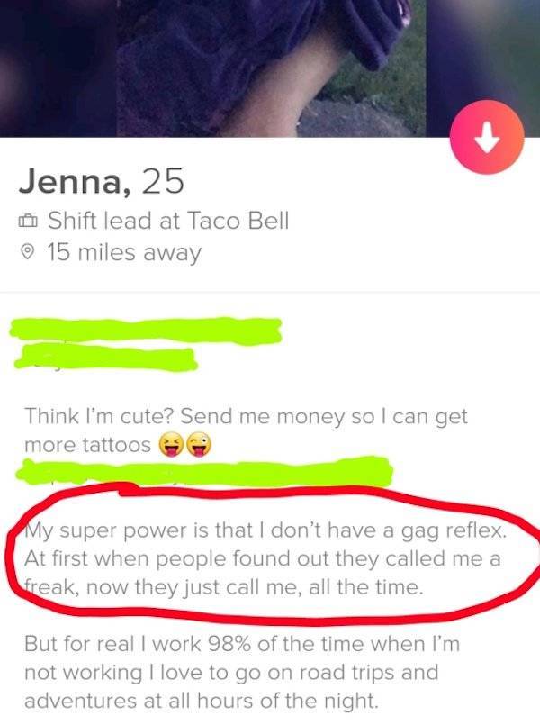 Tinder Is Not Where You Come For Shame