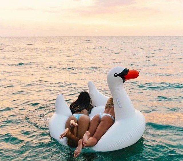 Girls Invite You To Join Them In The Pool