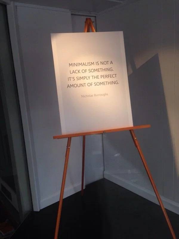 Minimalism Equals Perfection