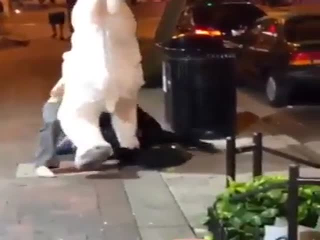 Easter Bunny Dishes Out The Presents