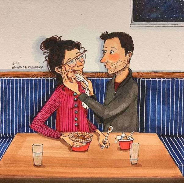 Comic Artist Illustrates What Usually Stays Hidden In Relationships