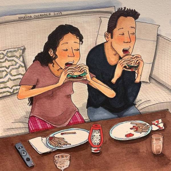 Comic Artist Illustrates What Usually Stays Hidden In Relationships
