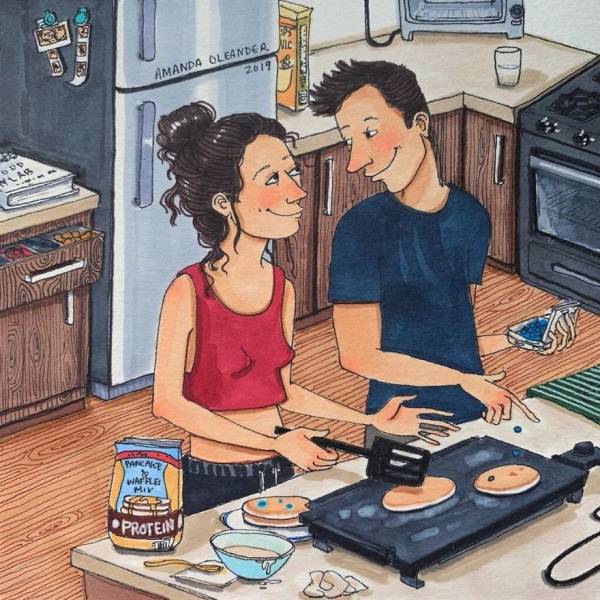 Comic Artist Illustrates What Usually Stays Hidden In Relationships