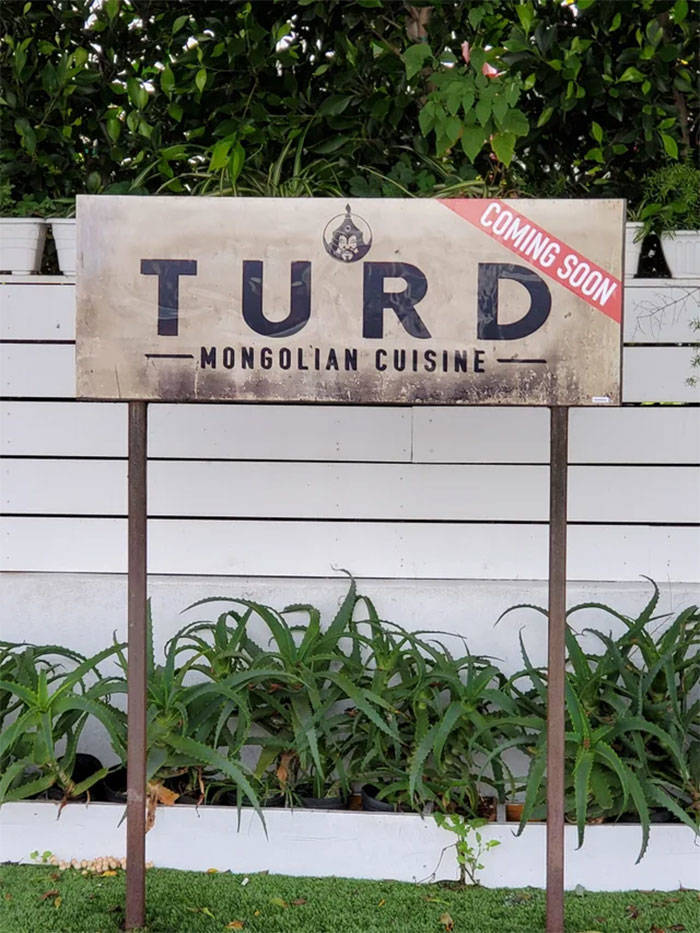 Restaurants, Come Up With Some Better Designs!