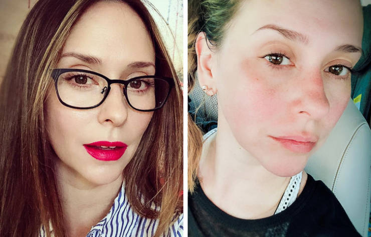 Female Celebs Who Don’t Hide What’s Under Their Makeup