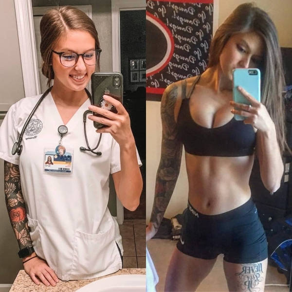 Uniform Only Makes Them Sexier