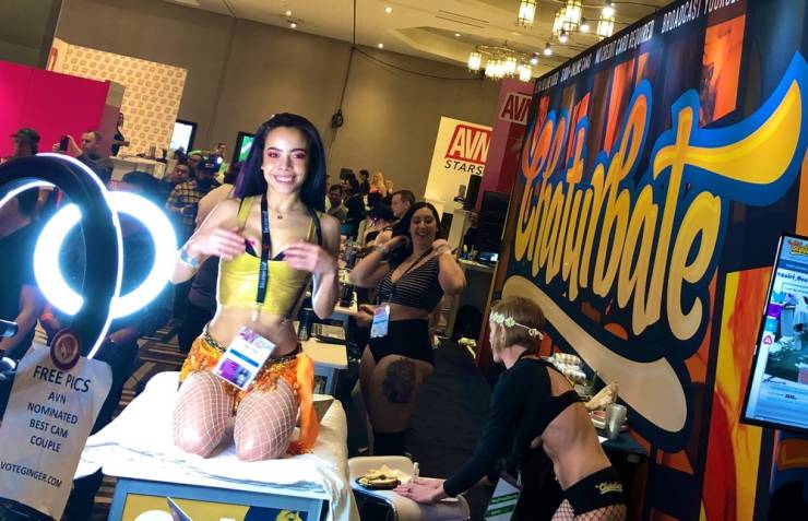 Spiciest Photos From AVN Adult Entertainment Expo 2020