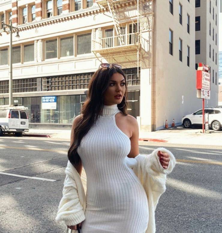 Oh My, Those Tight Dresses