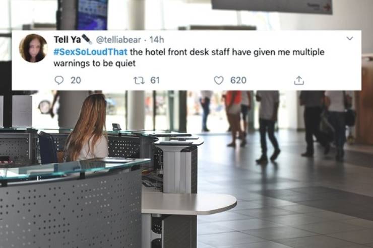 When Sex Is So Loud That…