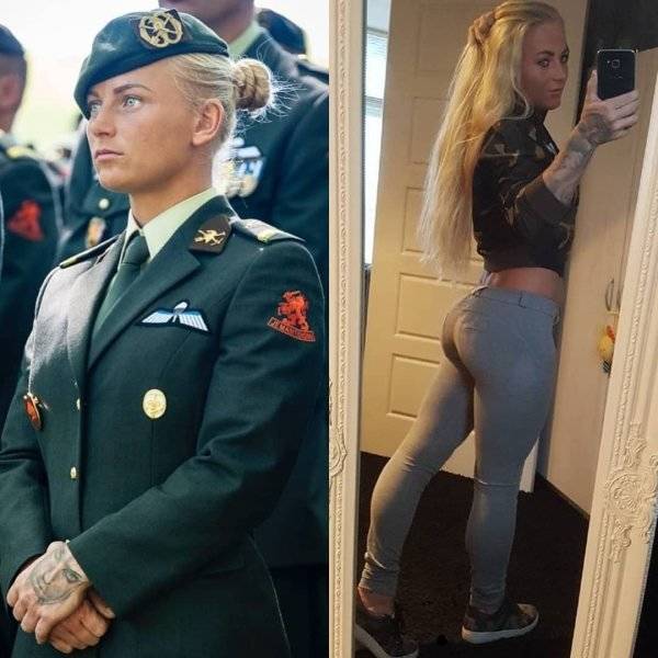 In Uniform Or Not, They Look Great!