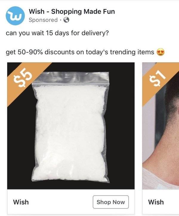 Wish.com Recommends Some Truly Twisted Stuff…