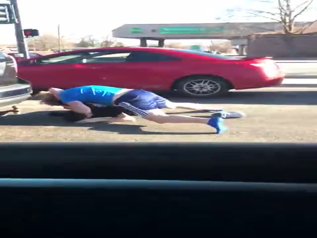 Road Rage Ends Unexpectedly