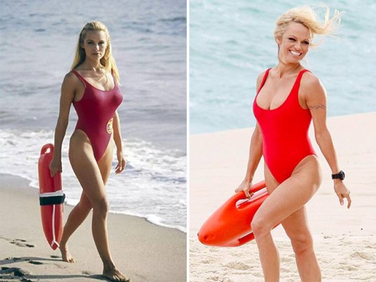 “Baywatch” Hot Cast After All These Years