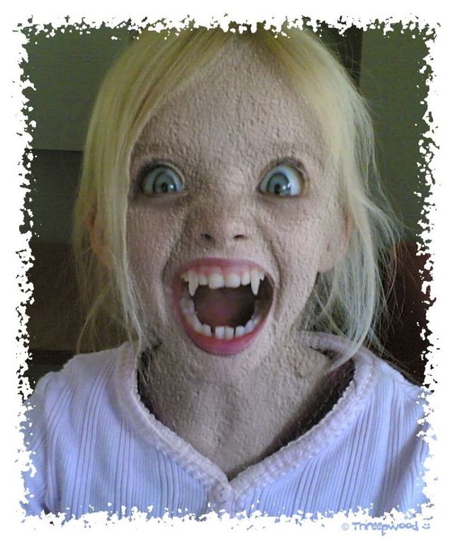 Scary faces (26 pics)