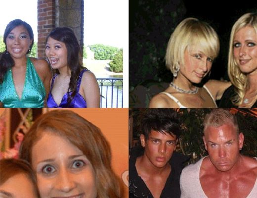 People who look exactly the same in all pictures (6 gifs)