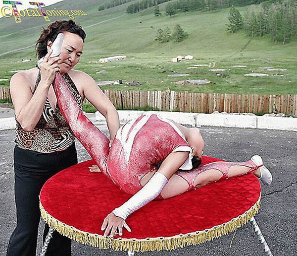 Future Chinese gymnasts (38 pics)