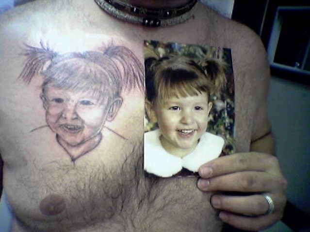 Series of the most WTF tattoos ;) (60 photos)