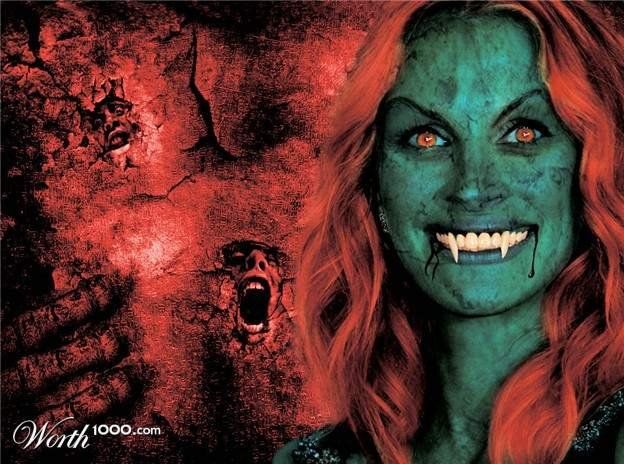 Celebrities as Vampires (41 pics)