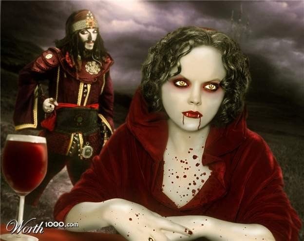 Celebrities as Vampires (41 pics)