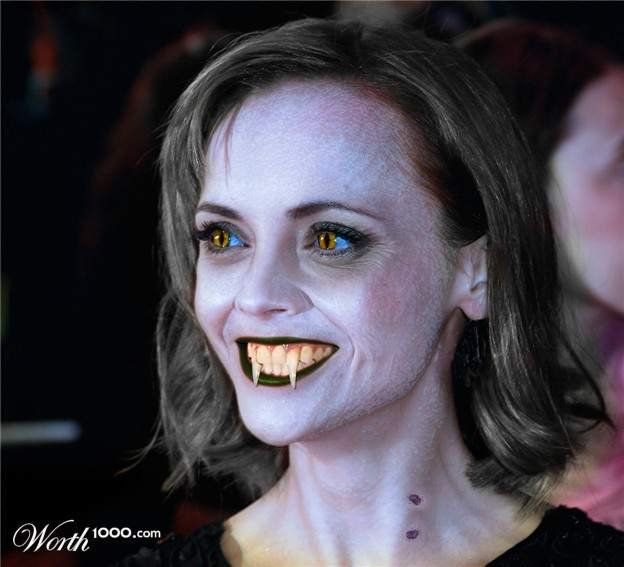 Celebrities as Vampires (41 pics)