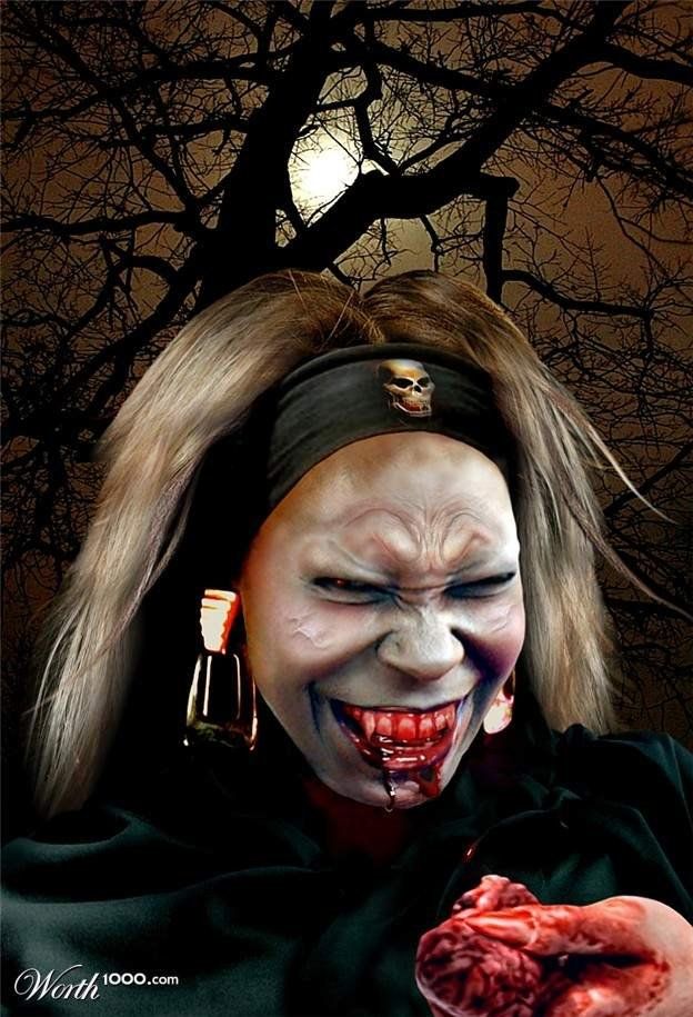 Celebrities as Vampires (41 pics)