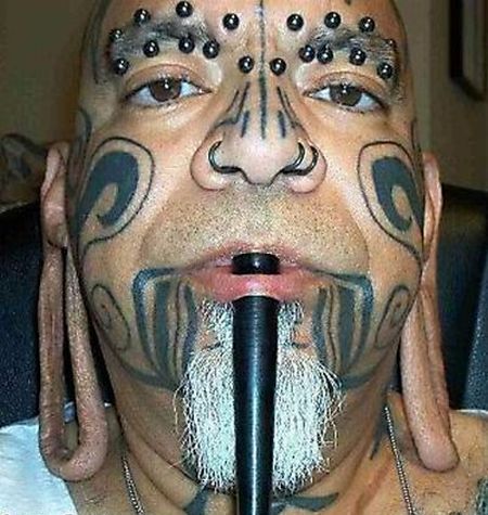 Strange Body Modifications (20 pics) Strange Body Modifications (20 pics)