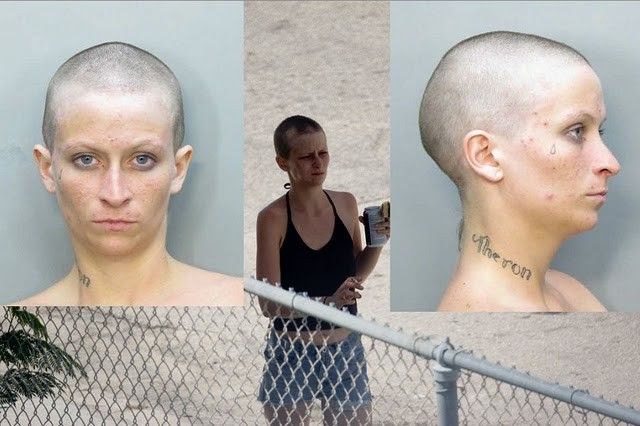 Mug Shots of Women Living in the Street (40 pics)