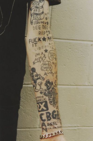 Horrible Self-made Tattoos