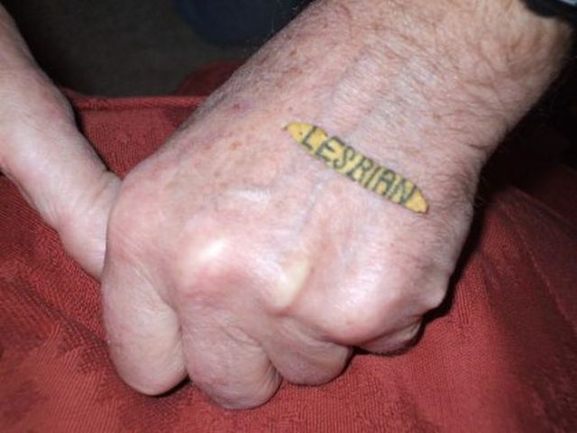 Horrible Self-made Tattoos