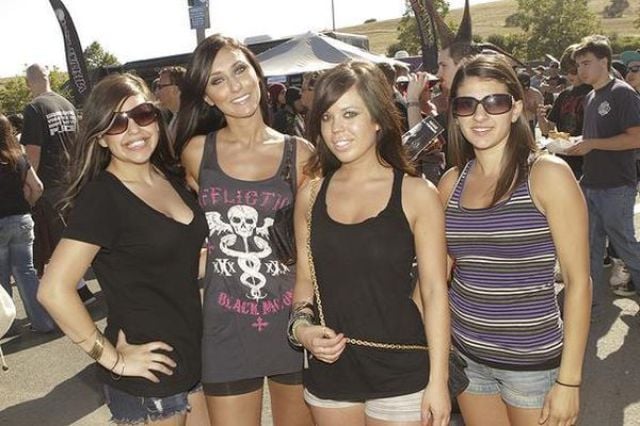 Girls from Rockstar Mayhem Festival 2011