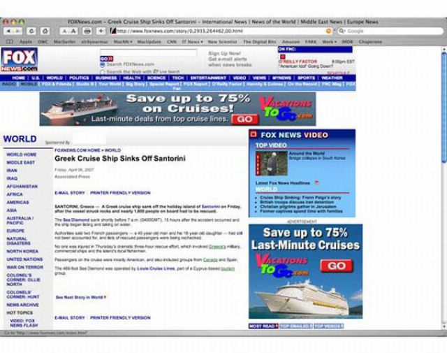 Advertisements in Bad Places